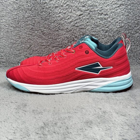 Enda Lapatet Mens Size 10.5 Running Shoes Sneakers Crimson Red White - Picture 3 of 9